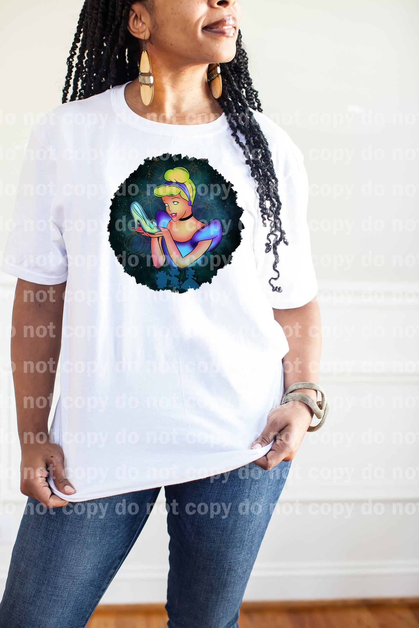 Glass Slipper Princess Round Dream Print or Sublimation Print