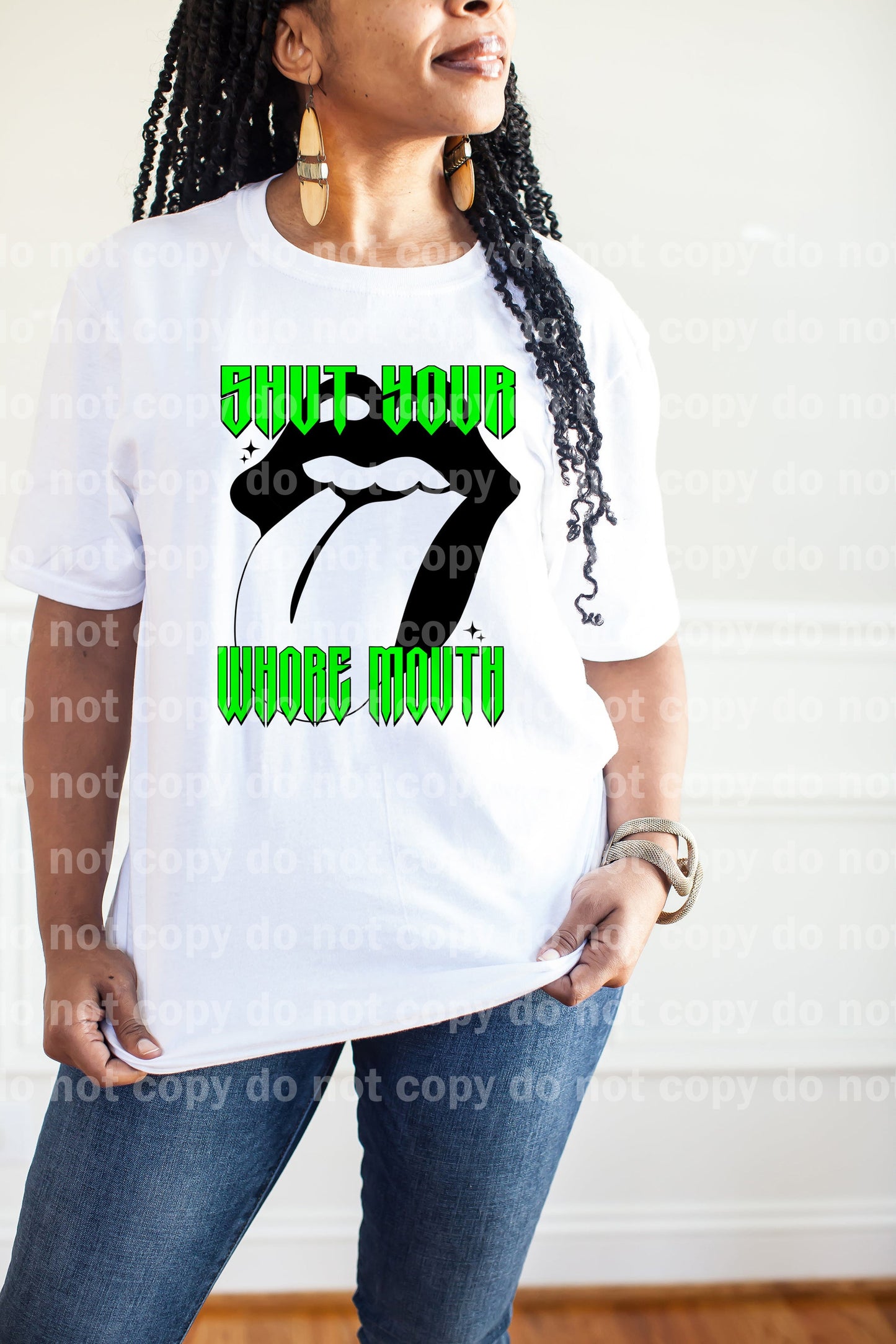 Cierra tu puta boca sueño impresión o impresión de sublimación