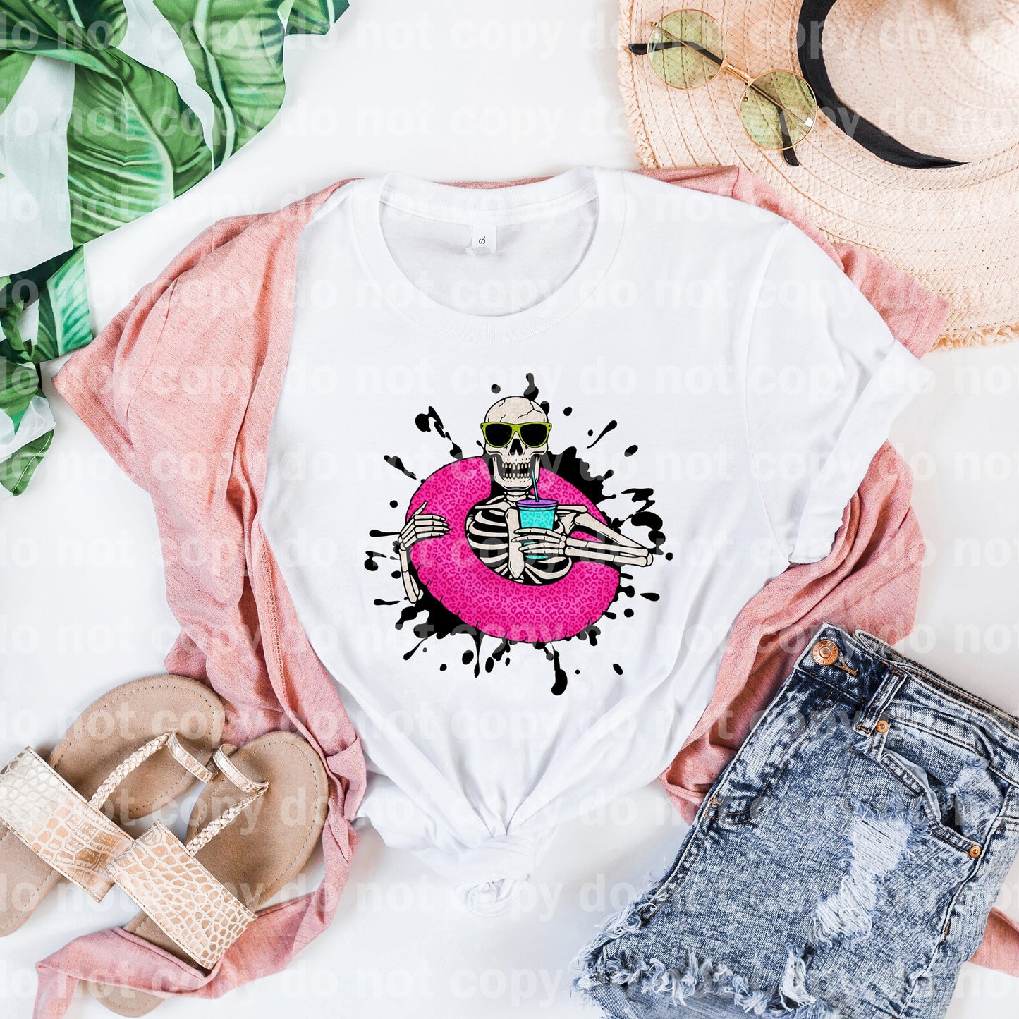 Skellie Float Pink Dream Print or Sublimation Print