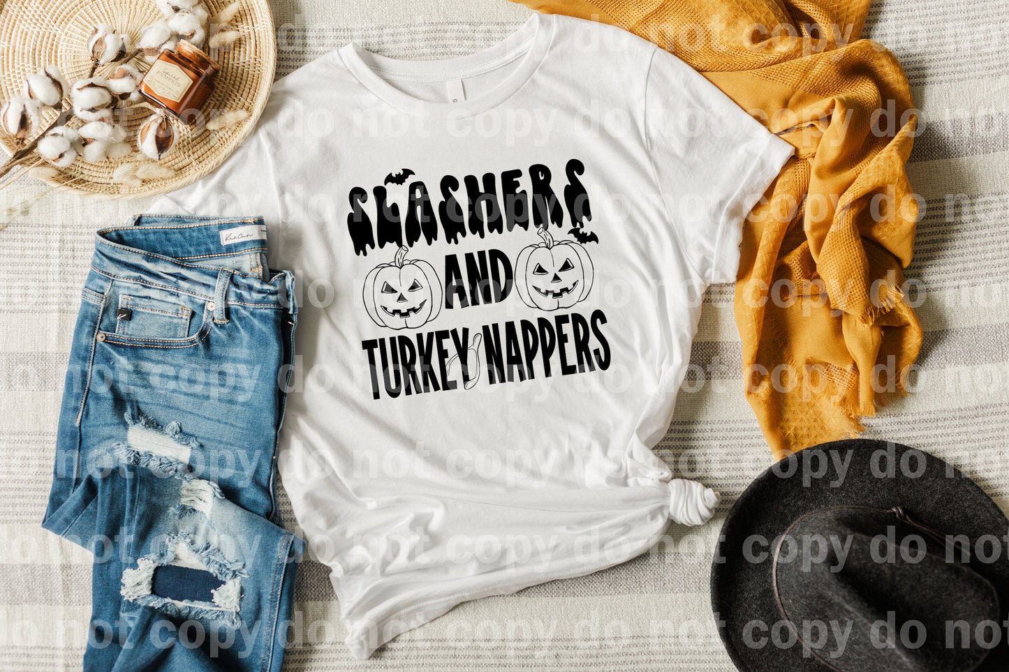 Slashers And Turkey Nappers Impresión de ensueño a todo color/un color o impresión por sublimación