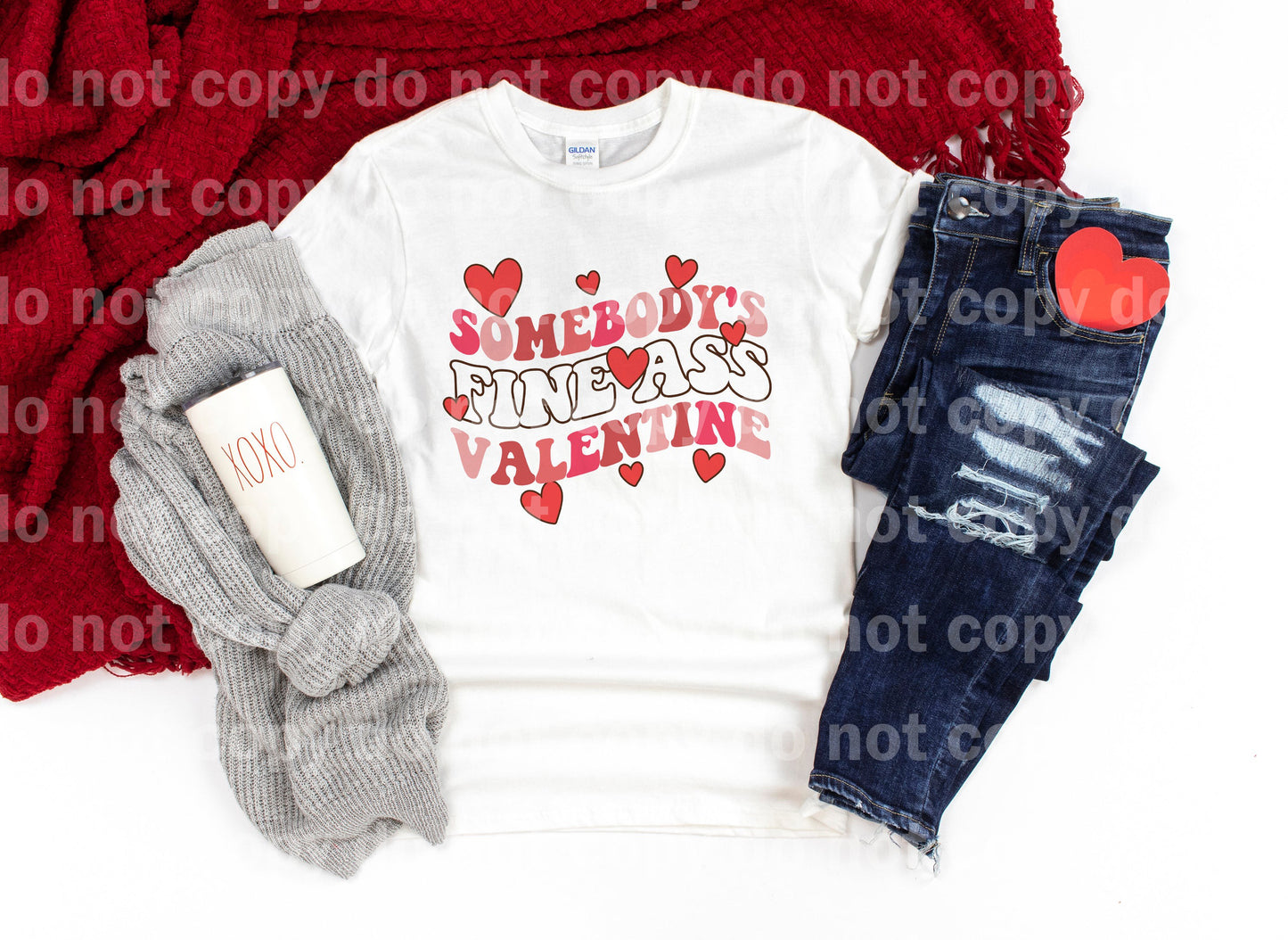 Somebody's Fine Ass Valentine Dream Print or Sublimation Print