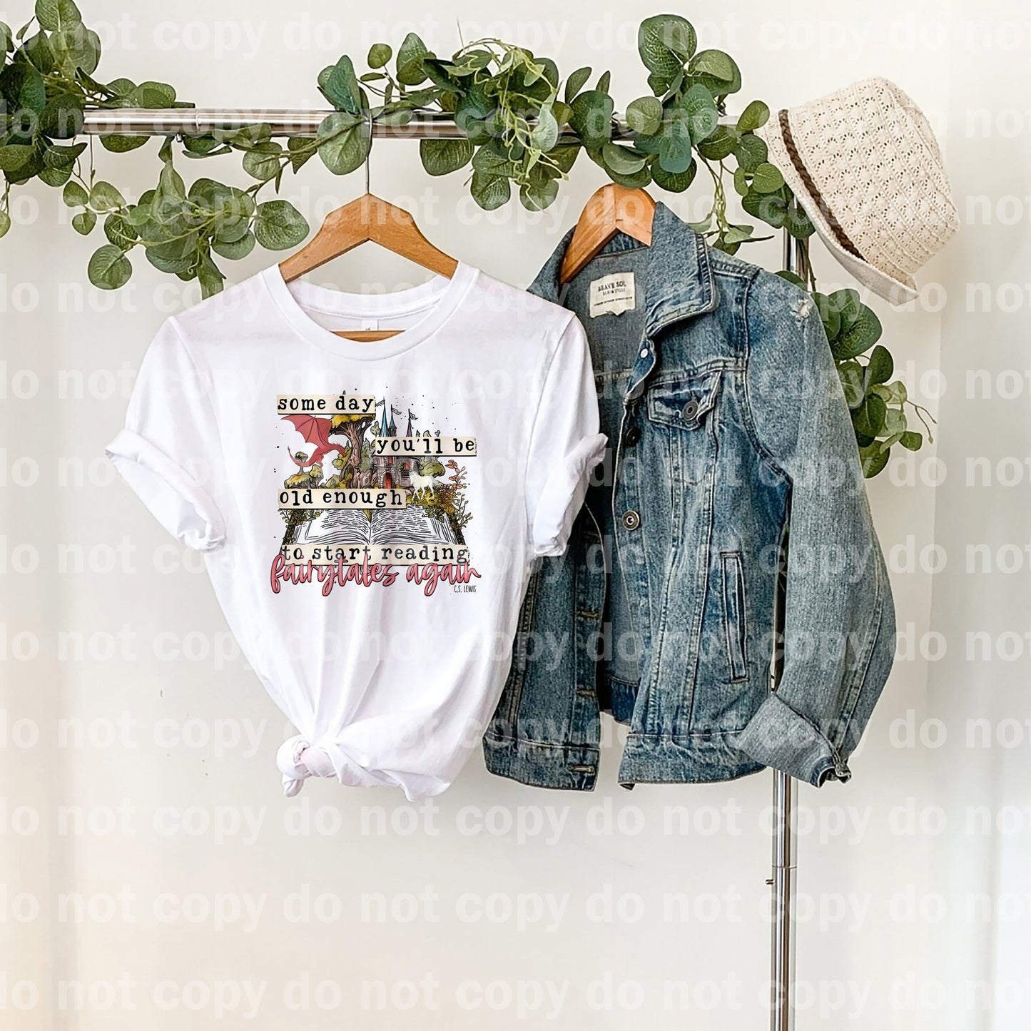 Some Day You'll Be Old Enough To Start Reading Fairytales Again Dream Print or Sublimation Print