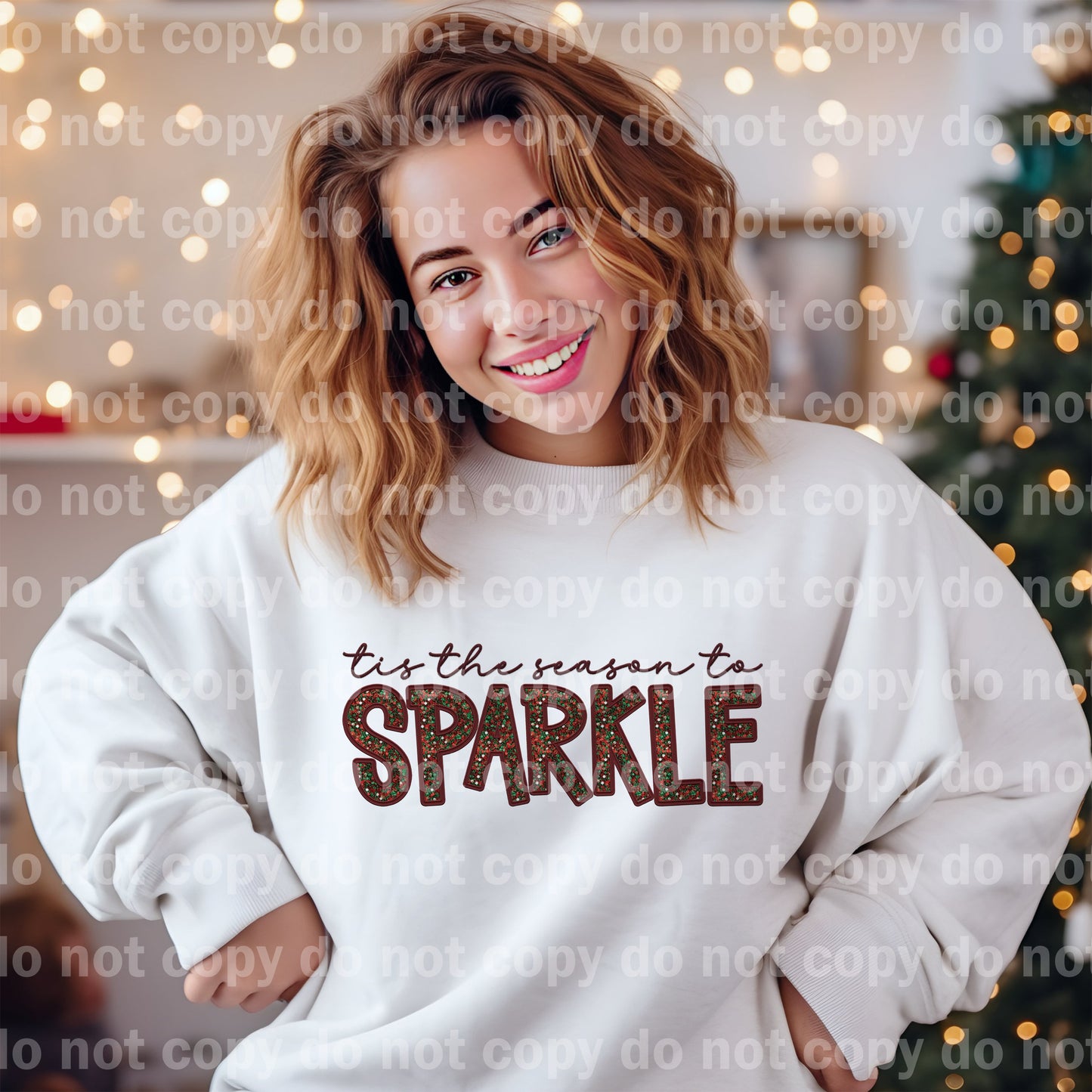 Tis The Season To Sparkle Dream Print or Sublimation Print