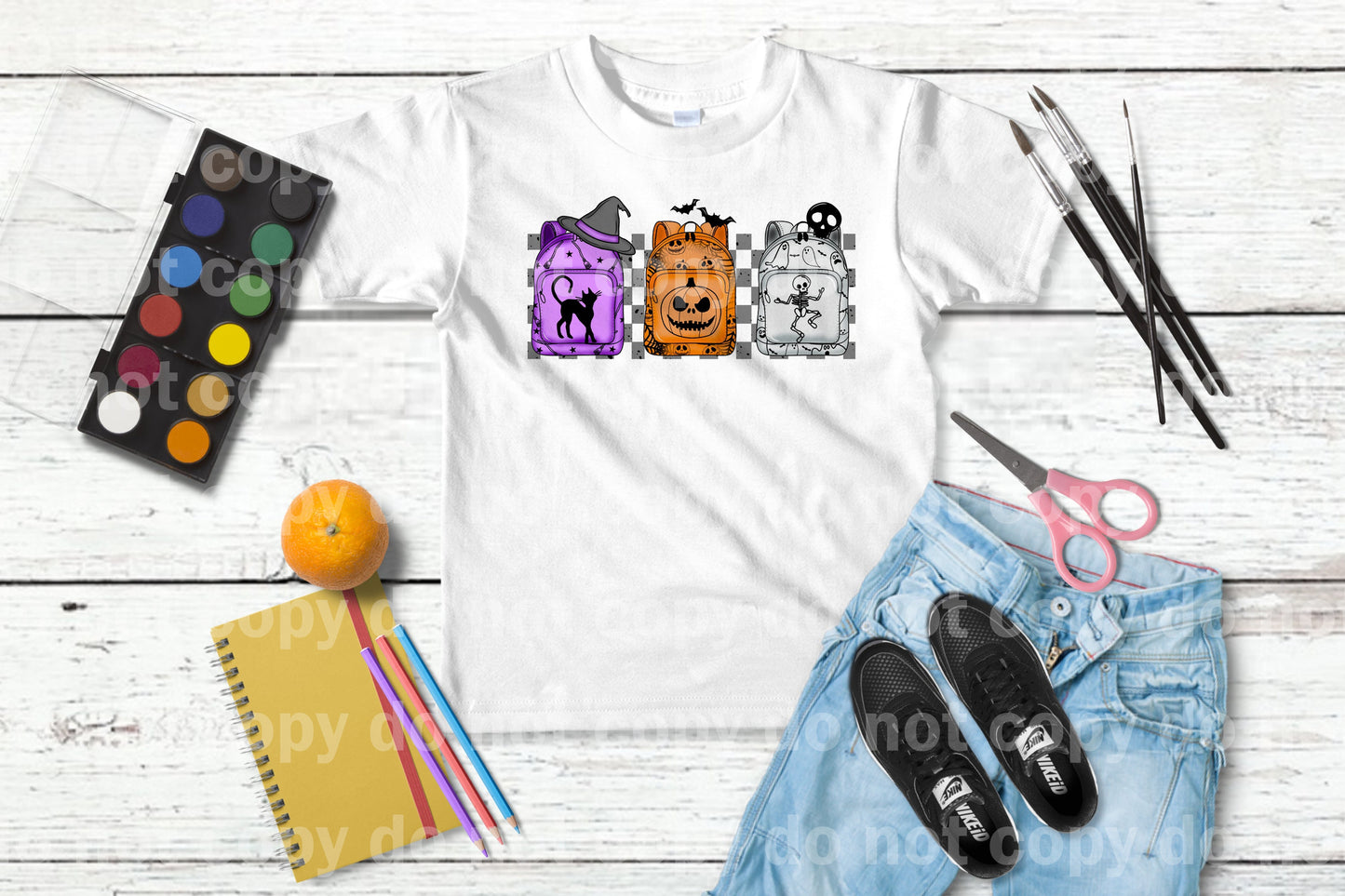 Spooky Backpack Dream Print or Sublimation Print
