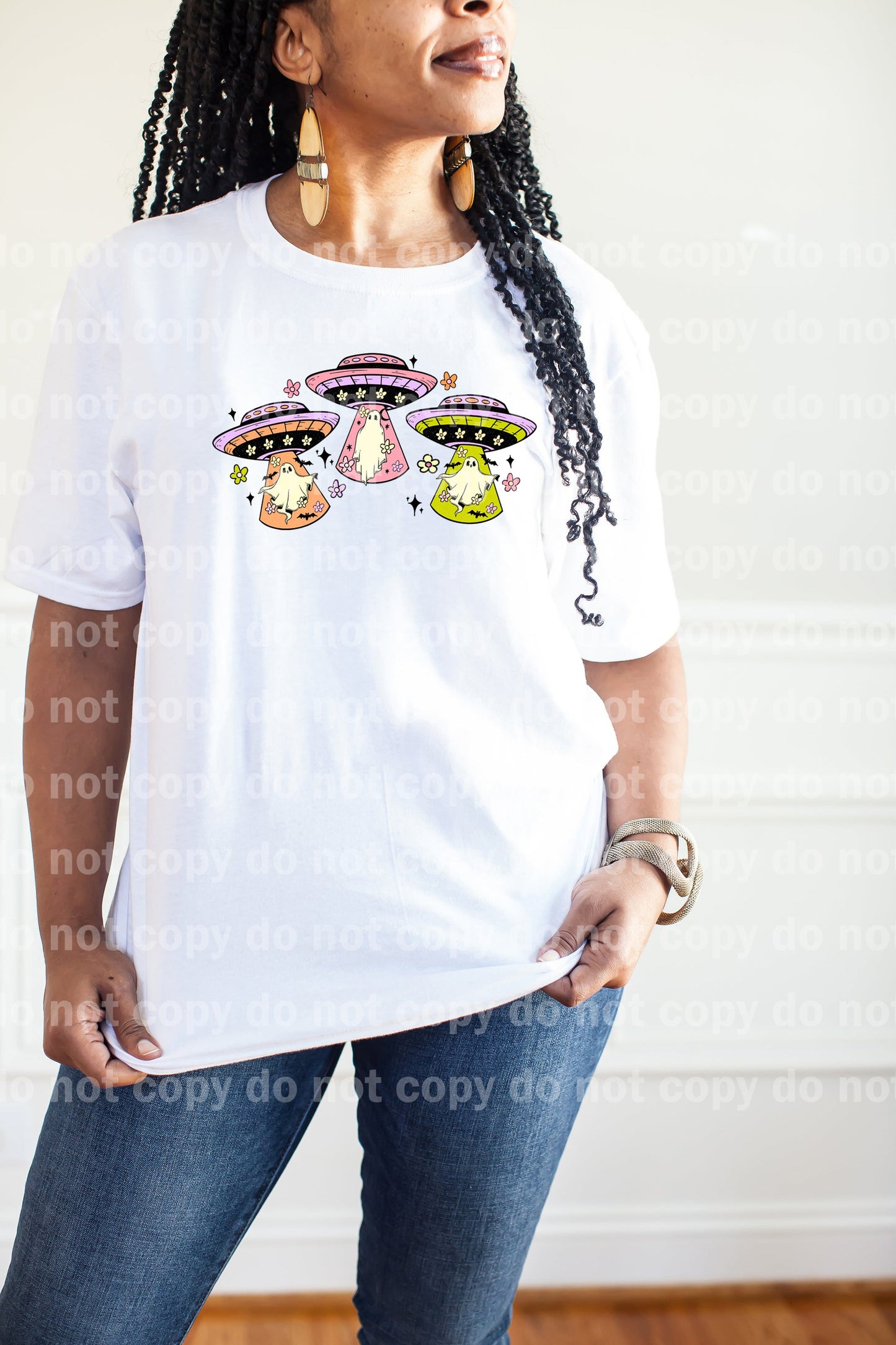 Spooky Groovy Spaceship Dream Print or Sublimation Print