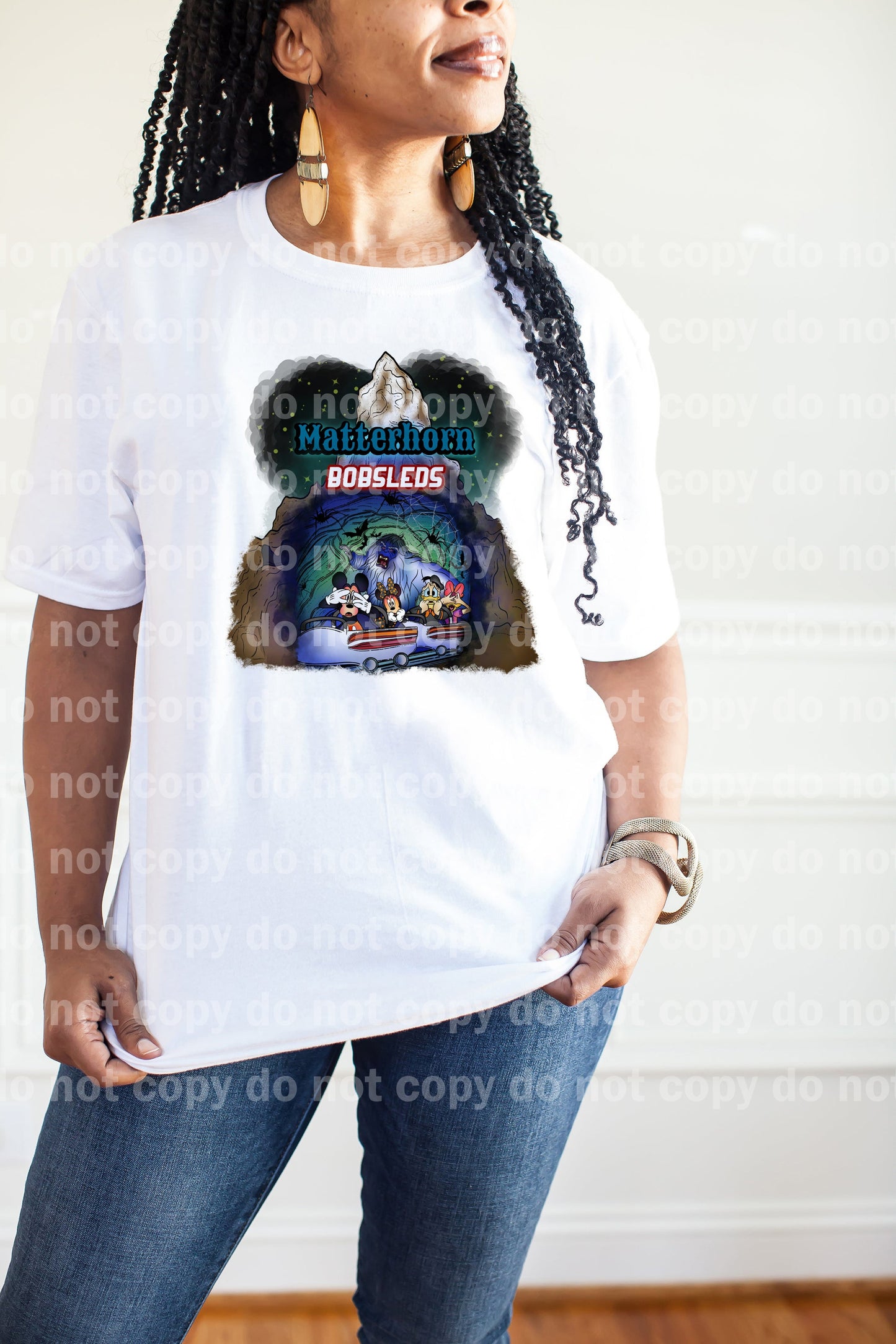 Spooky Matterhorn Distressed/Non Distressed Dream Print or Sublimation Print