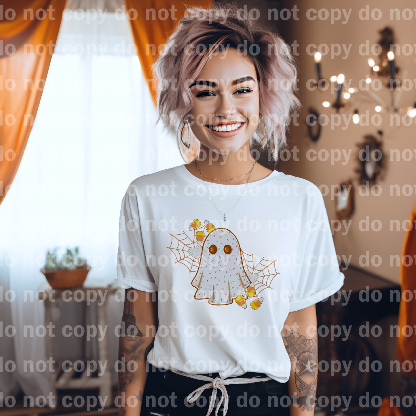 Spooky Sprinkle Ghost Dream Print or Sublimation Print