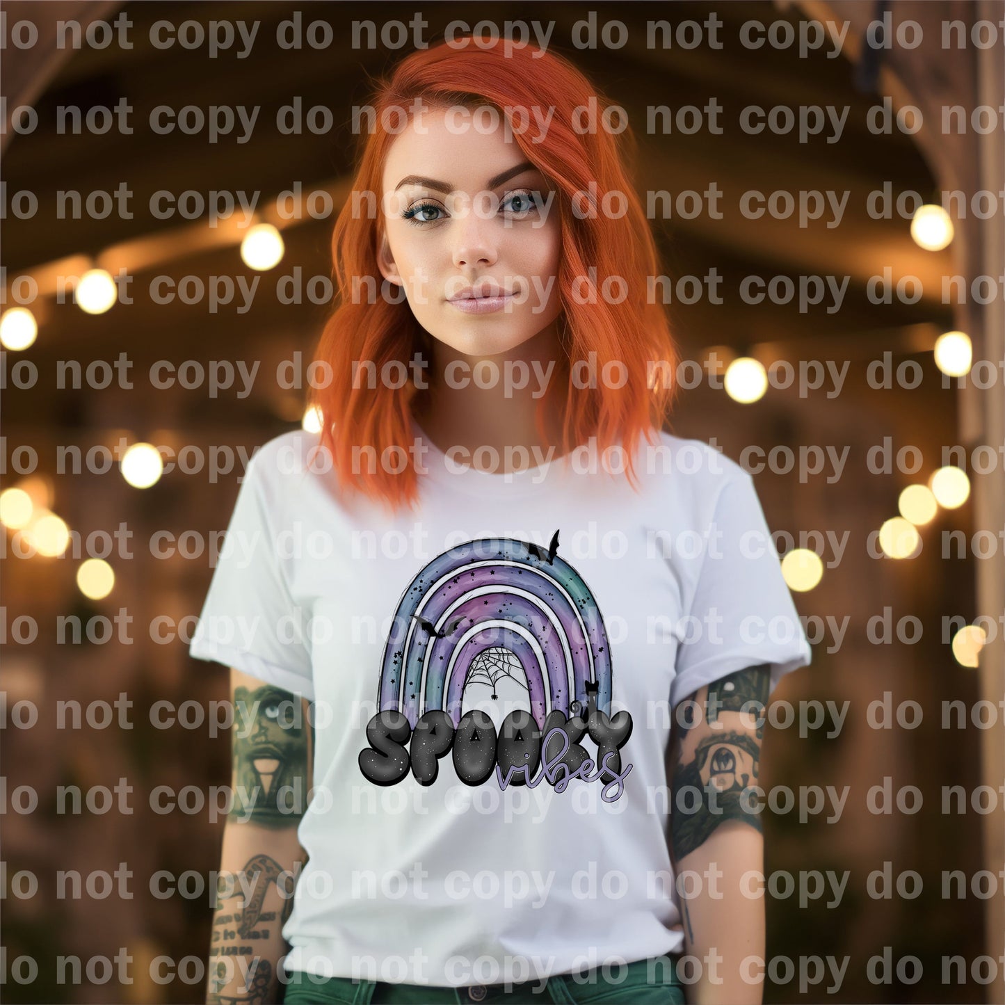 Spooky Vibes Rainbow Dream Print or Sublimation Print