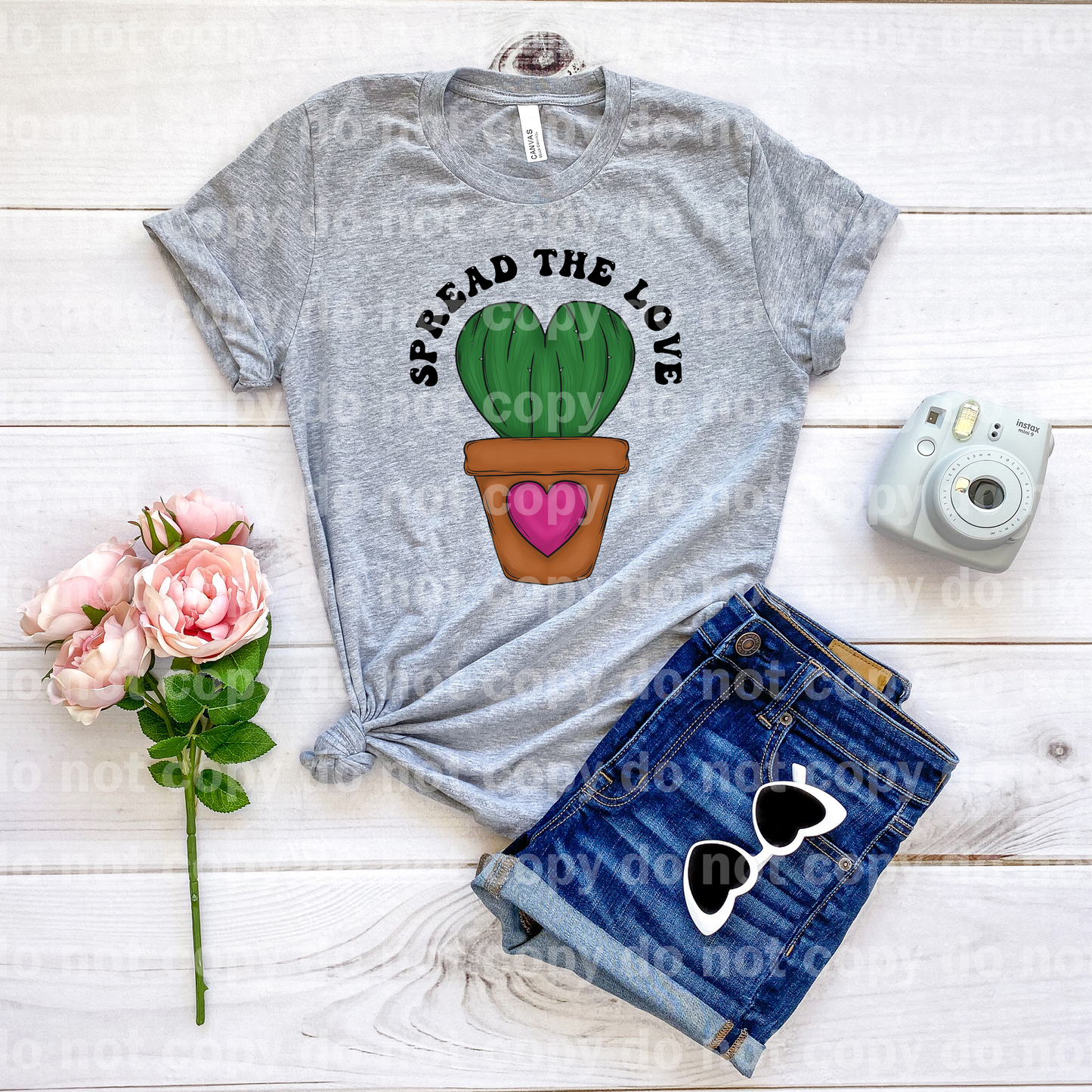 Spread The Love Cactus Dream Print or Sublimation Print