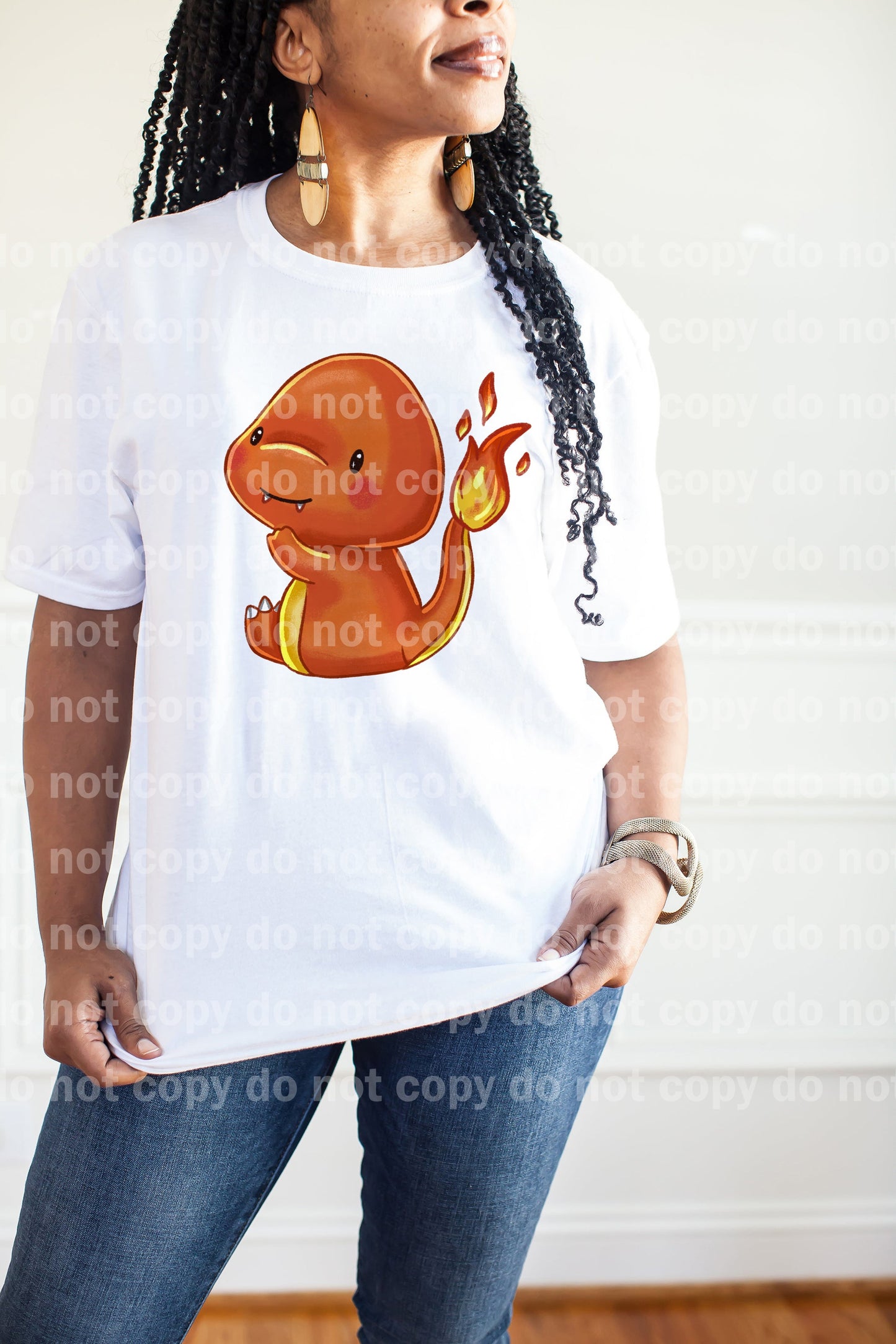 Starter Baby Fire Pocket Monster Dream Print or Sublimation Print