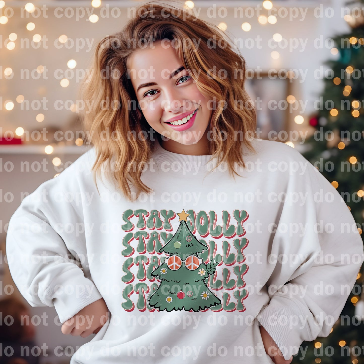 Stay Jolly Stacked Dream Print or Sublimation Print