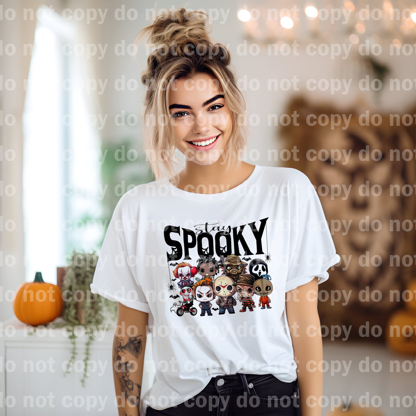 Stay Spooky Horror Men Dream Print o Impresión de sublimación