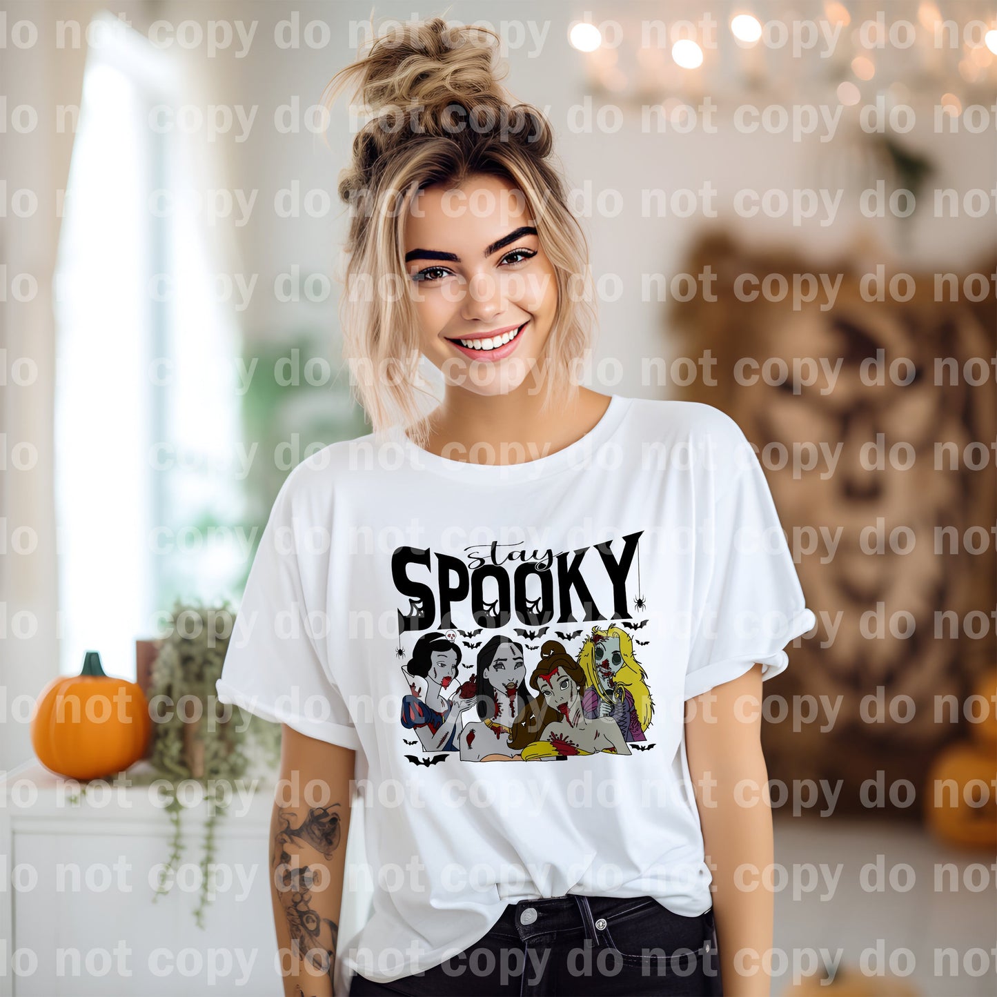 Stay Spooky Princess Bloody Dream Impresión o Impresión de Sublimación