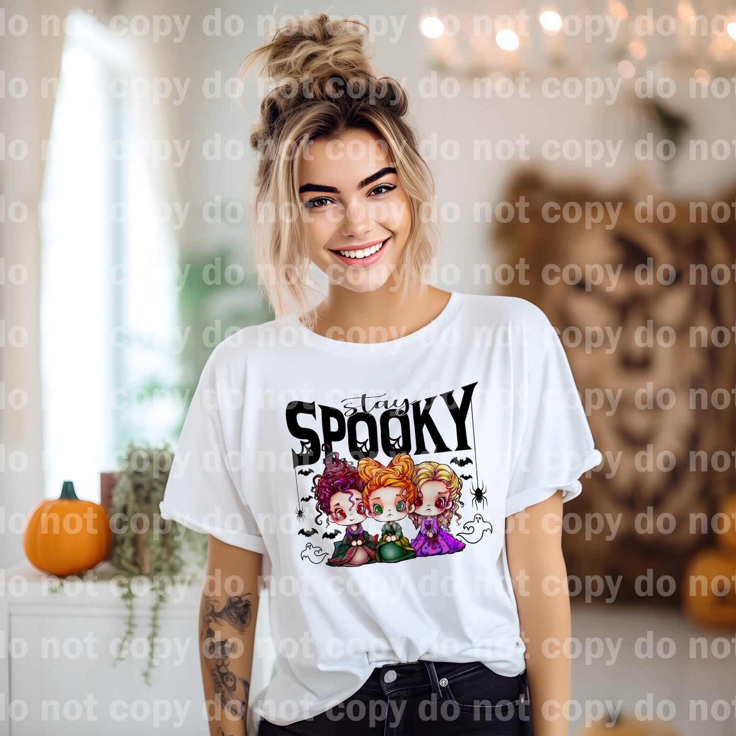 Stay Spooky Witch Sisters Dream Impresión o impresión de sublimación