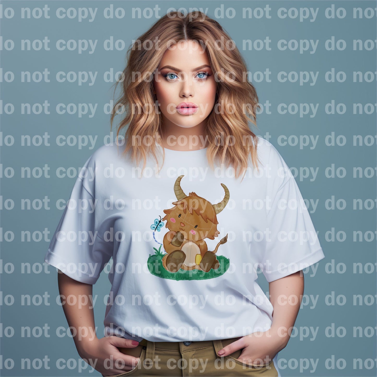 Sweet Baby Buffalo Dream Print or Sublimation Print