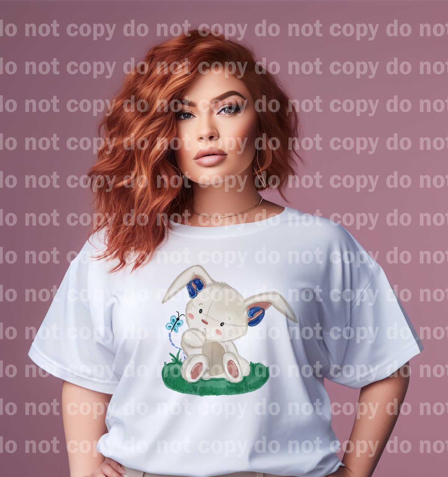 Sweet Baby Bunny With Glasses Dream Print or Sublimation Print