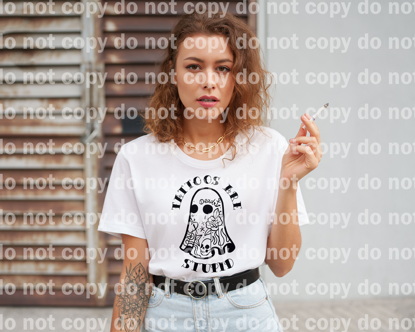Tattoos Are Stupid Dream Print or Sublimation Print
