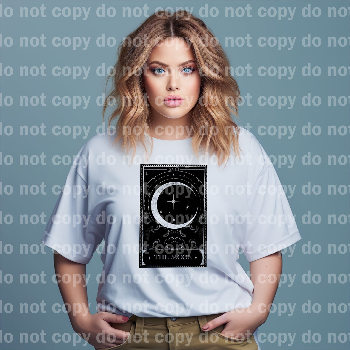 The Moon Black Card Dream Print or Sublimation Print