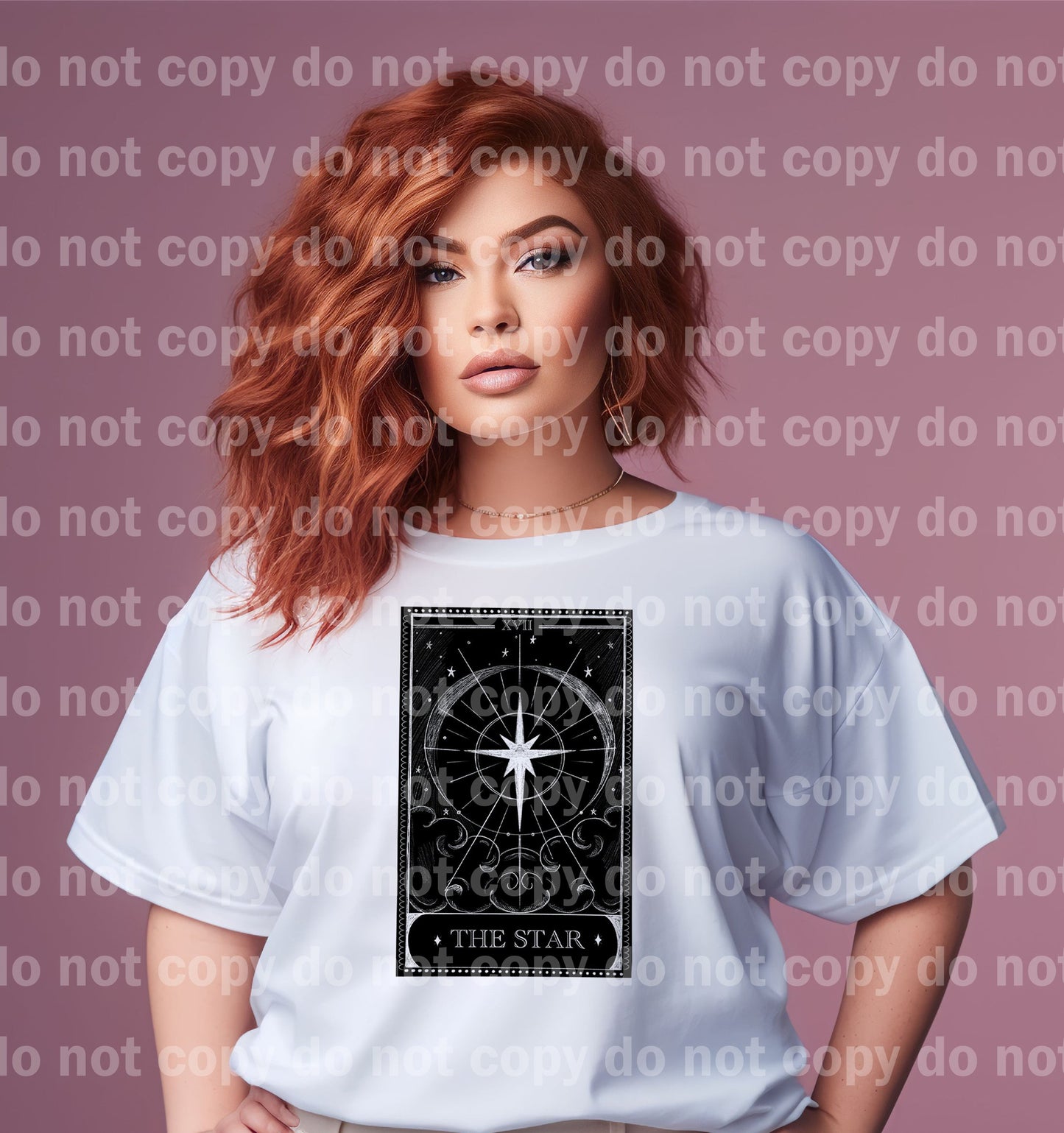 The Star Black Card Dream Print or Sublimation Print