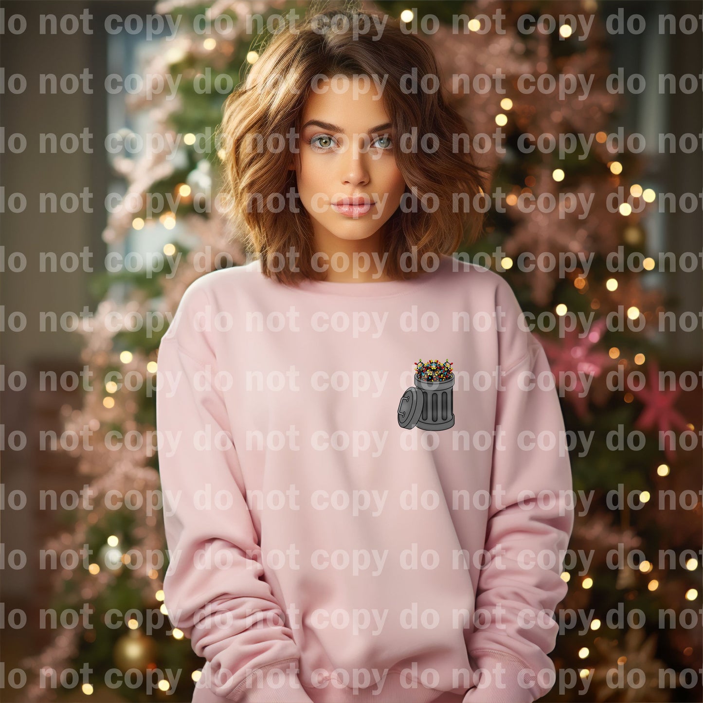 To Me You Are Trash with Optional Sleeve Design Dream Print or Sublimation Print