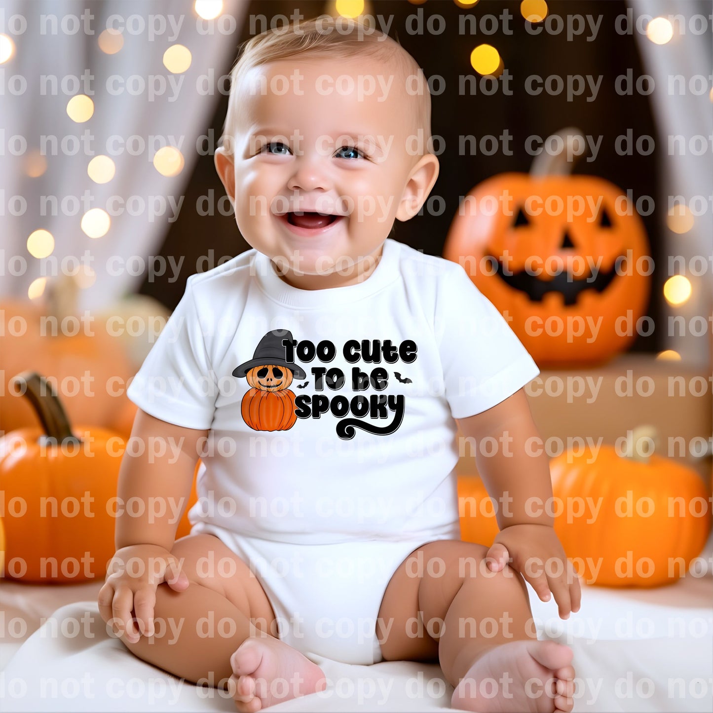 Too Cute To Be Spooky Dream Print or Sublimation Print