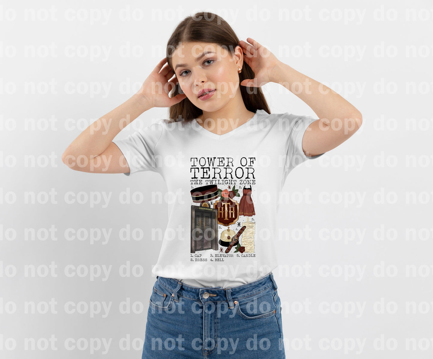 Tower Of Terror Chart Dream Print or Sublimation Print