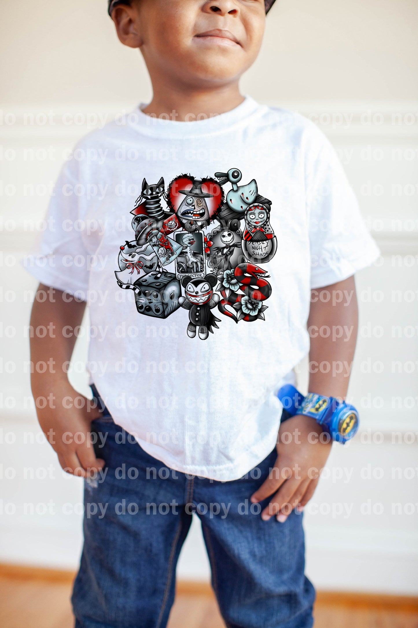 Town Of Halloween Purple/Red Dream Print or Sublimation Print