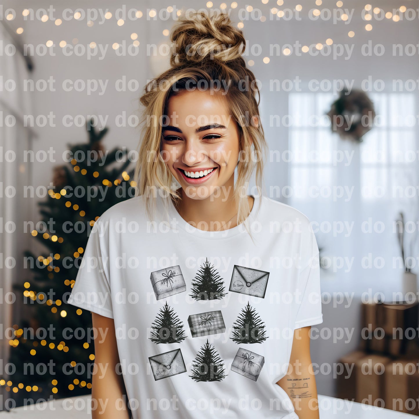 Trees Gifts Grid Dream Print or Sublimation Print