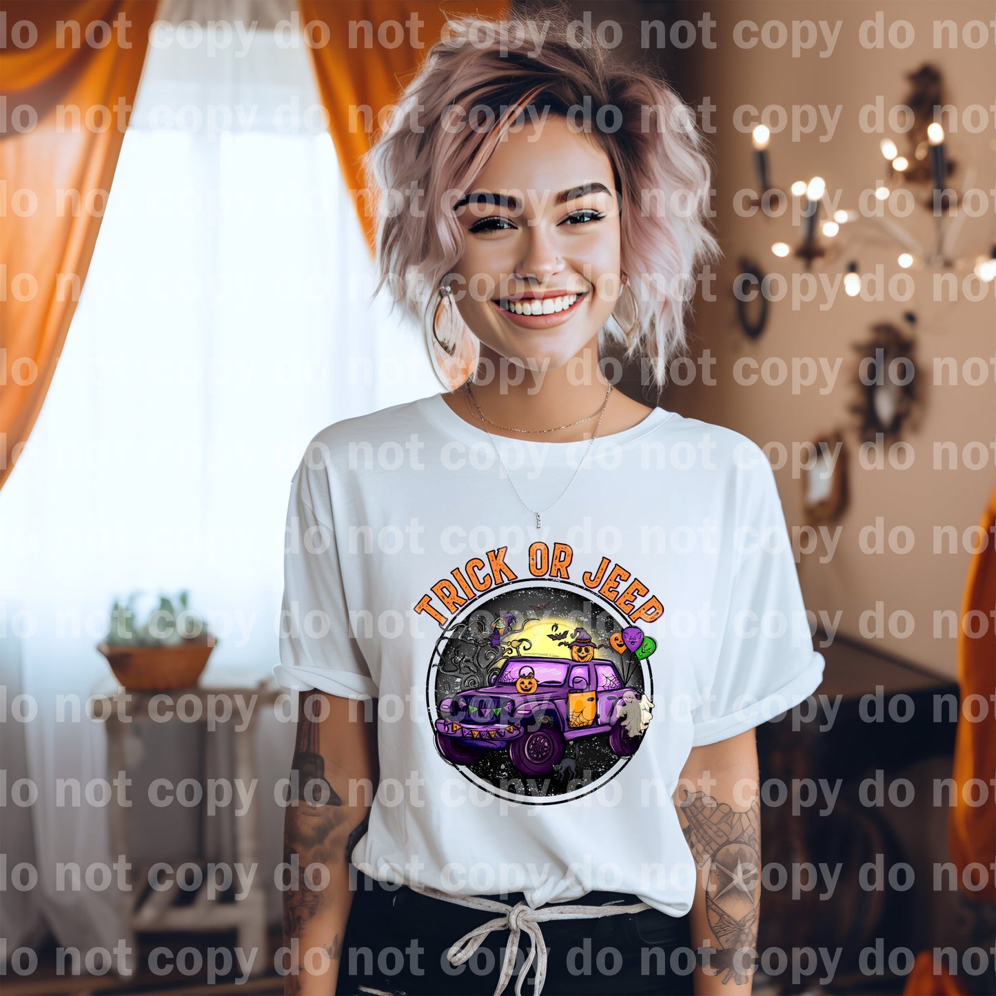 Trick Or Jeep Dream Print or Sublimation Print