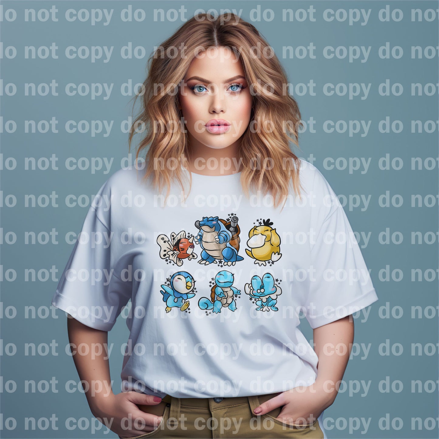 Impresión de sueños de monstruos de bolsillo tipo agua o impresión por sublimación