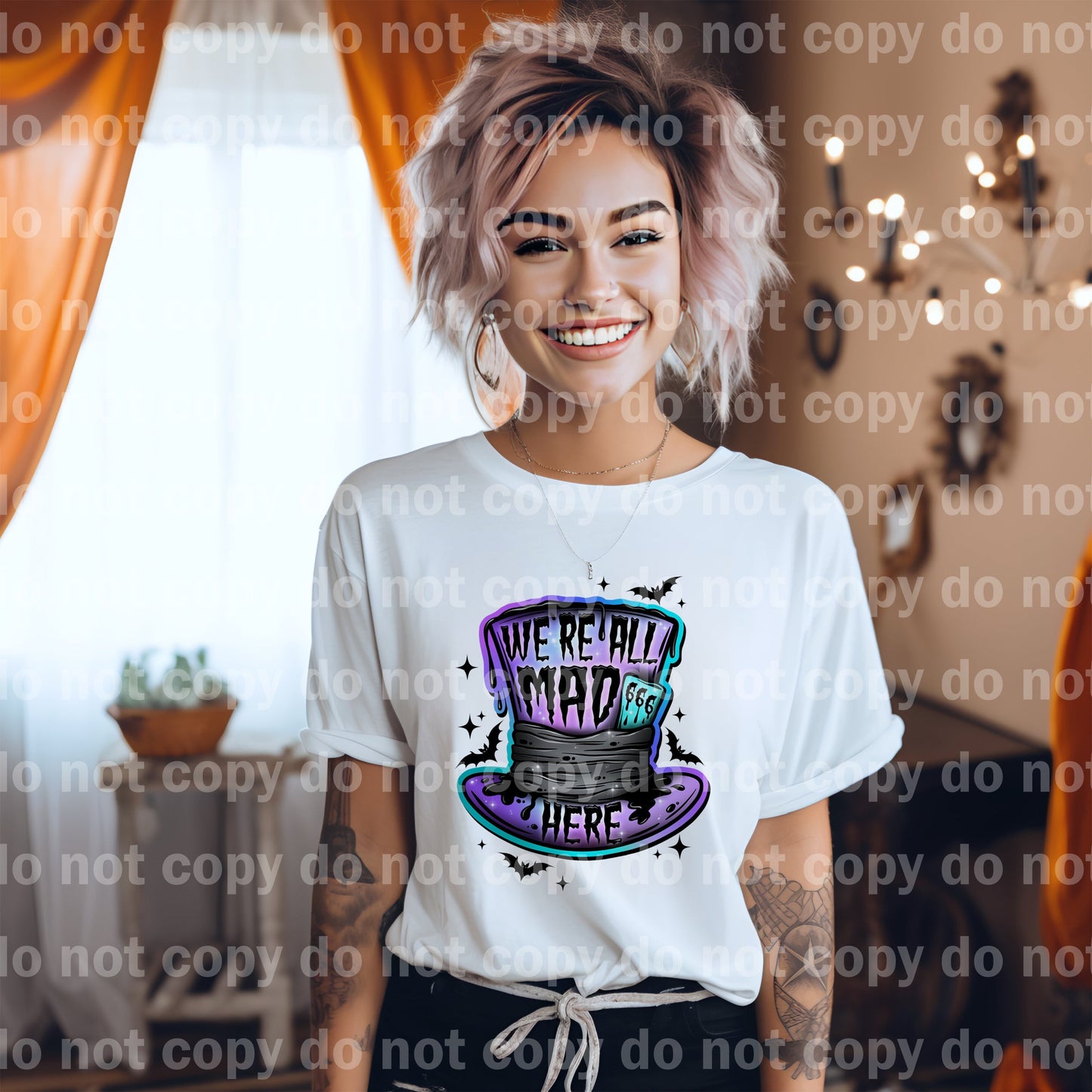 We're All Mad Here Bats Dream Print or Sublimation Print