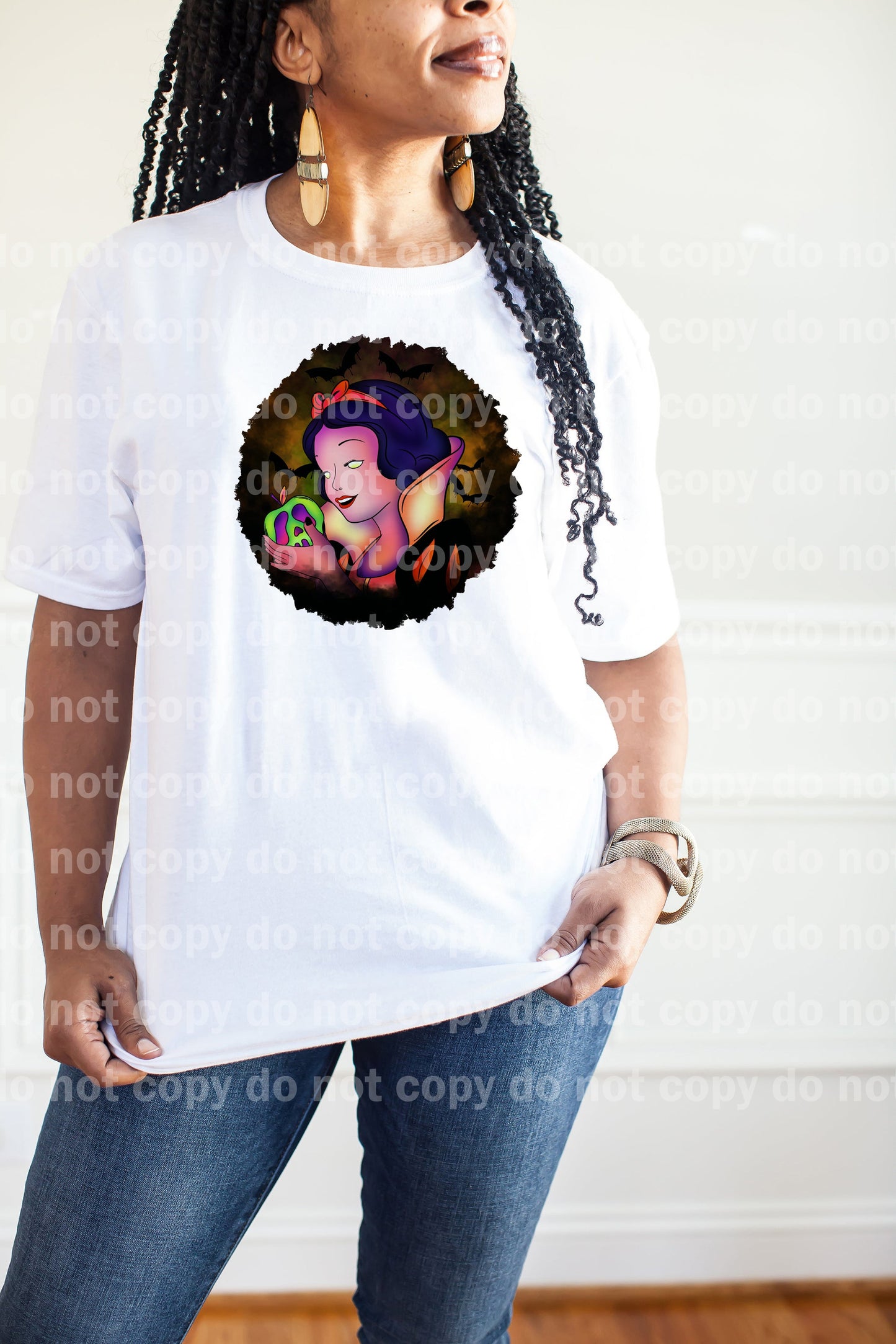 White Skin Princess Round Dream Print or Sublimation Print