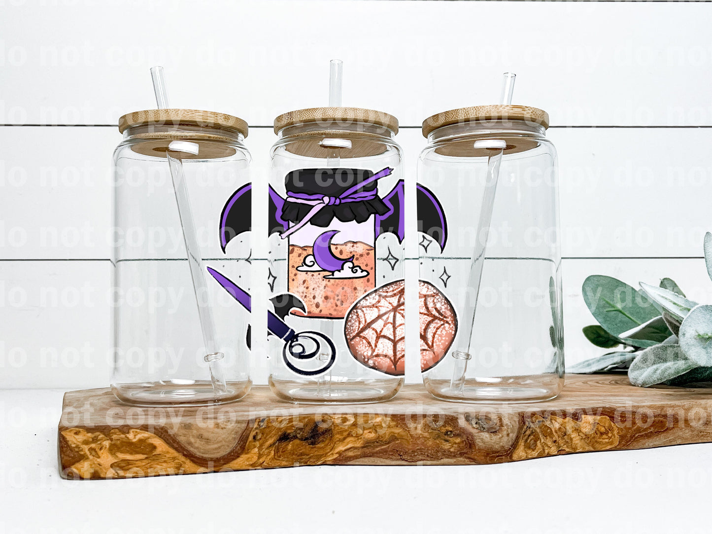 Witchy Moon Jar Spooky