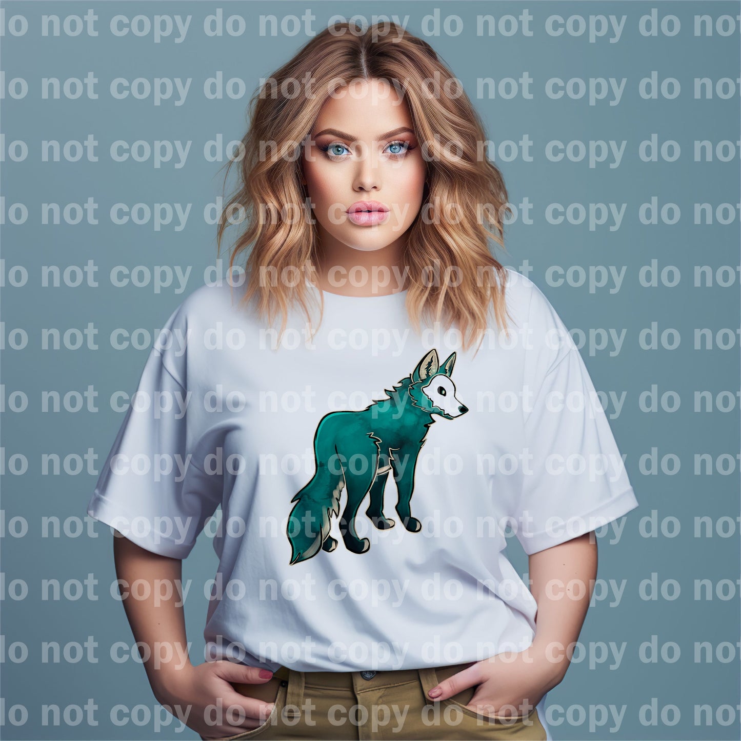 Loyal Playful Protective Wolf Dream Print or Sublimation Print
