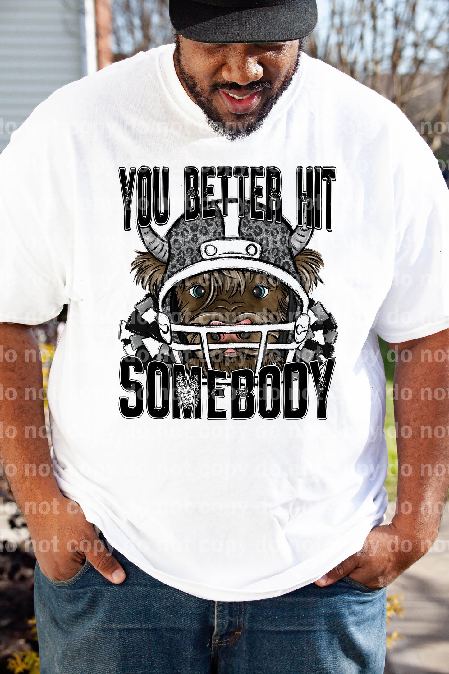 Será mejor que golpees a alguien Impresión de ensueño o impresión de sublimación