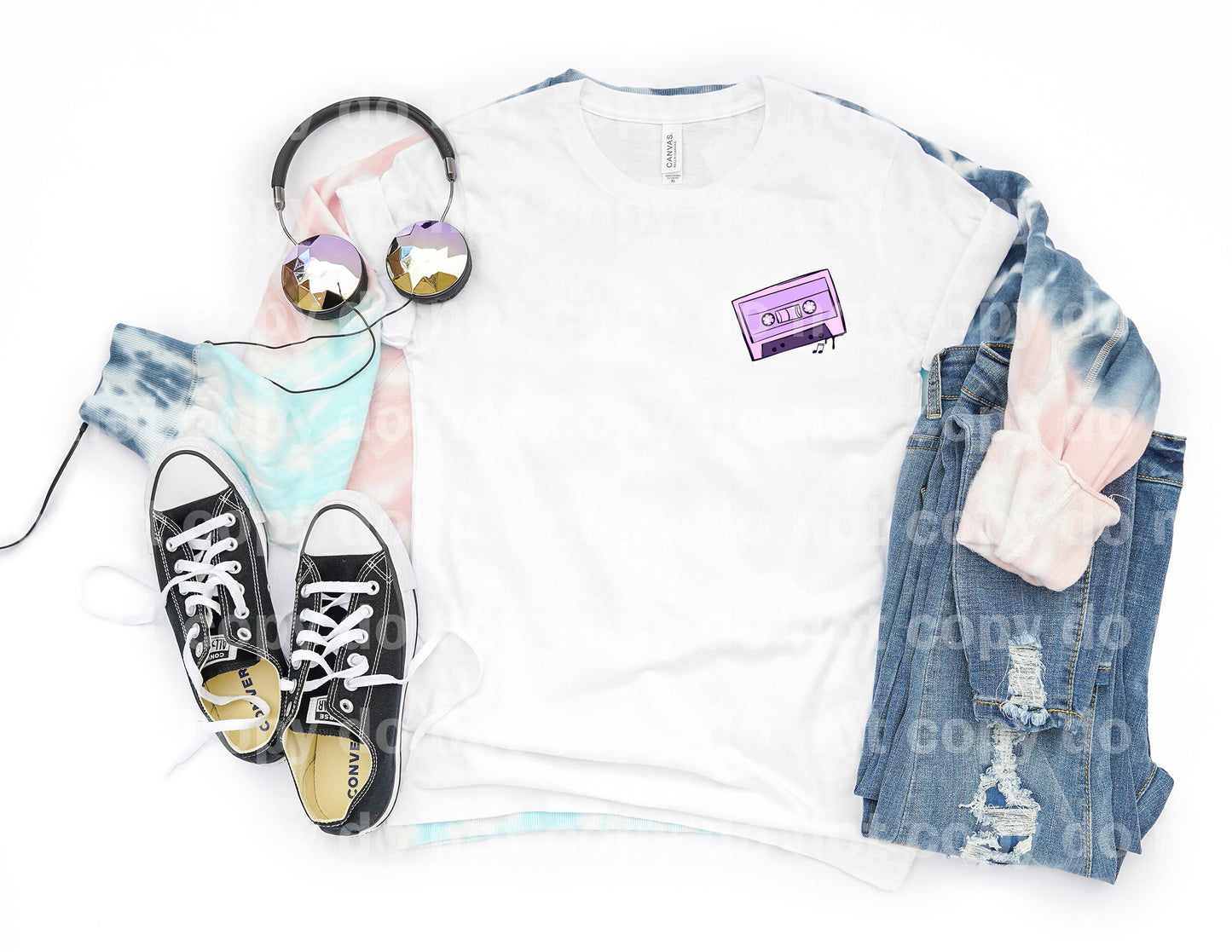 You Call It Music I Call It Therapy with Cassette Pocket Option Dream Print or Sublimation Print