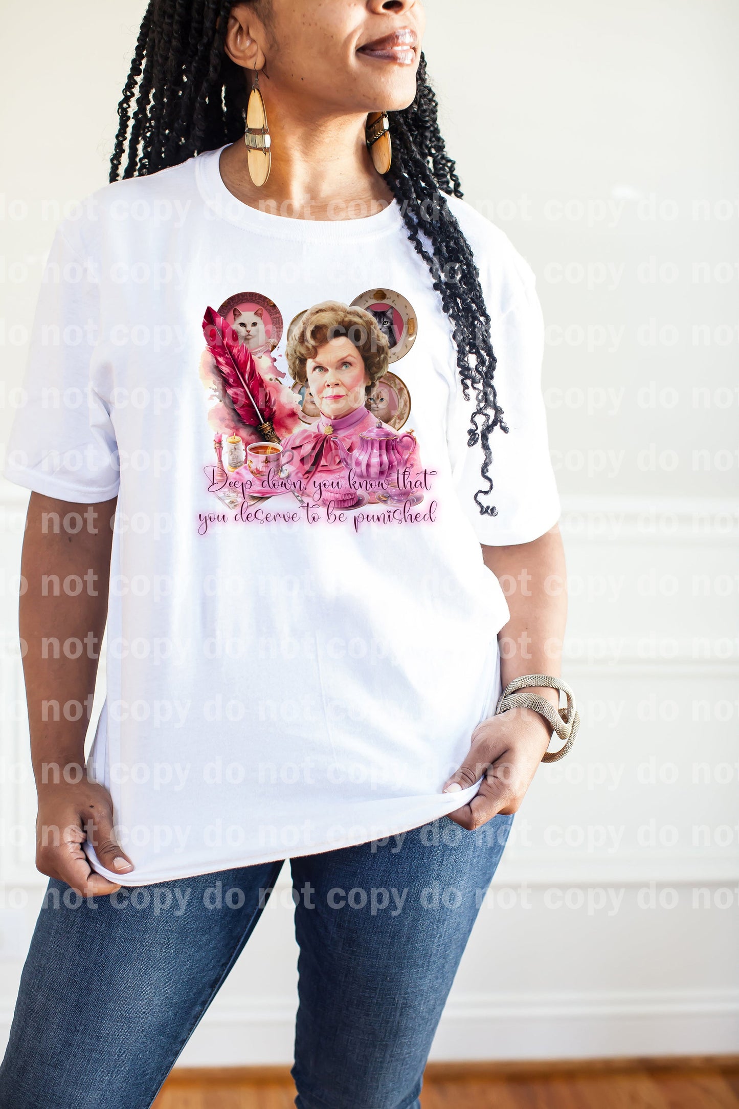 Deep Down You Know hat You Deserve To Be Punished Dream Print or Sublimation Print
