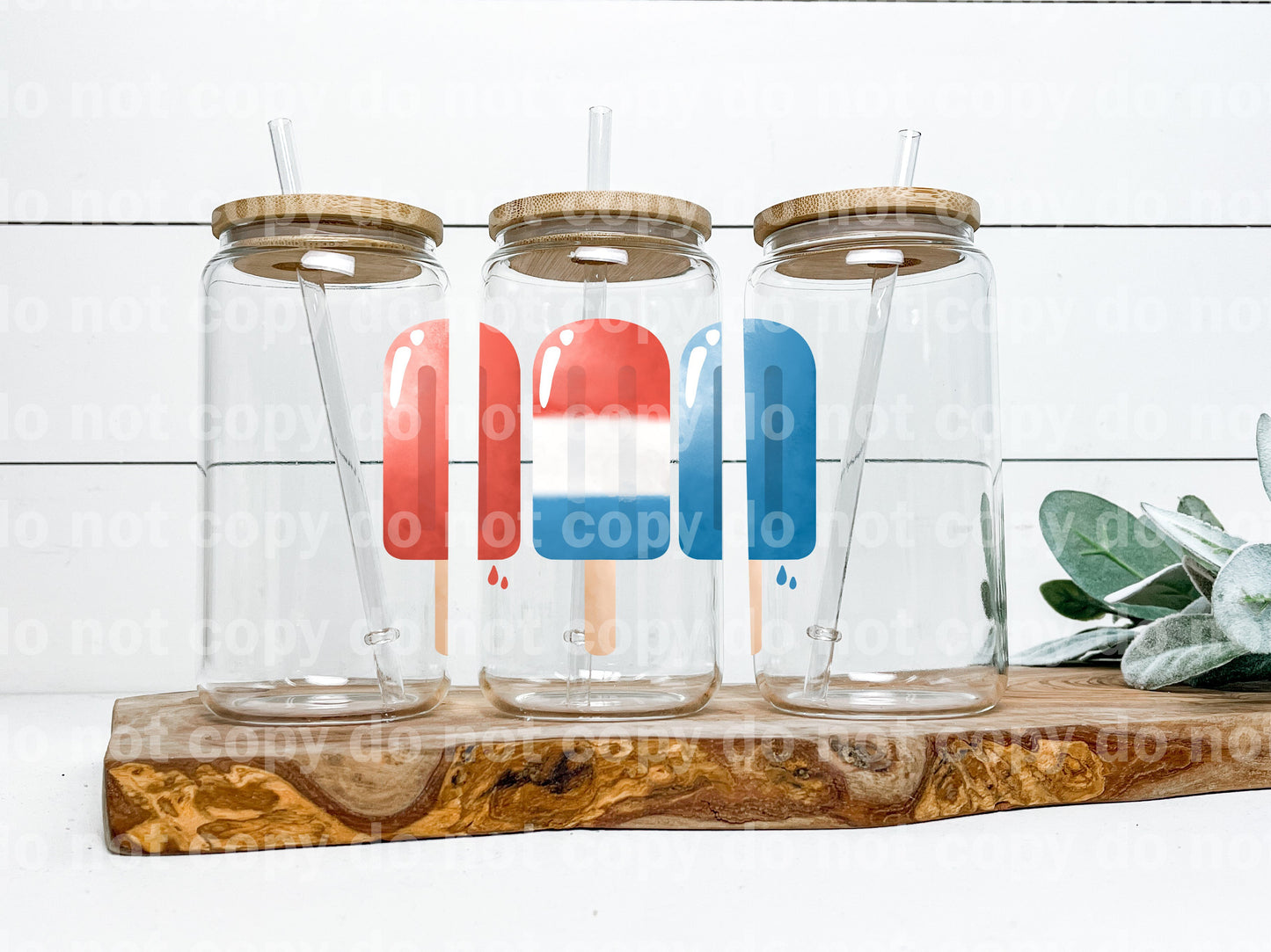 Paletas heladas del 4 de julio