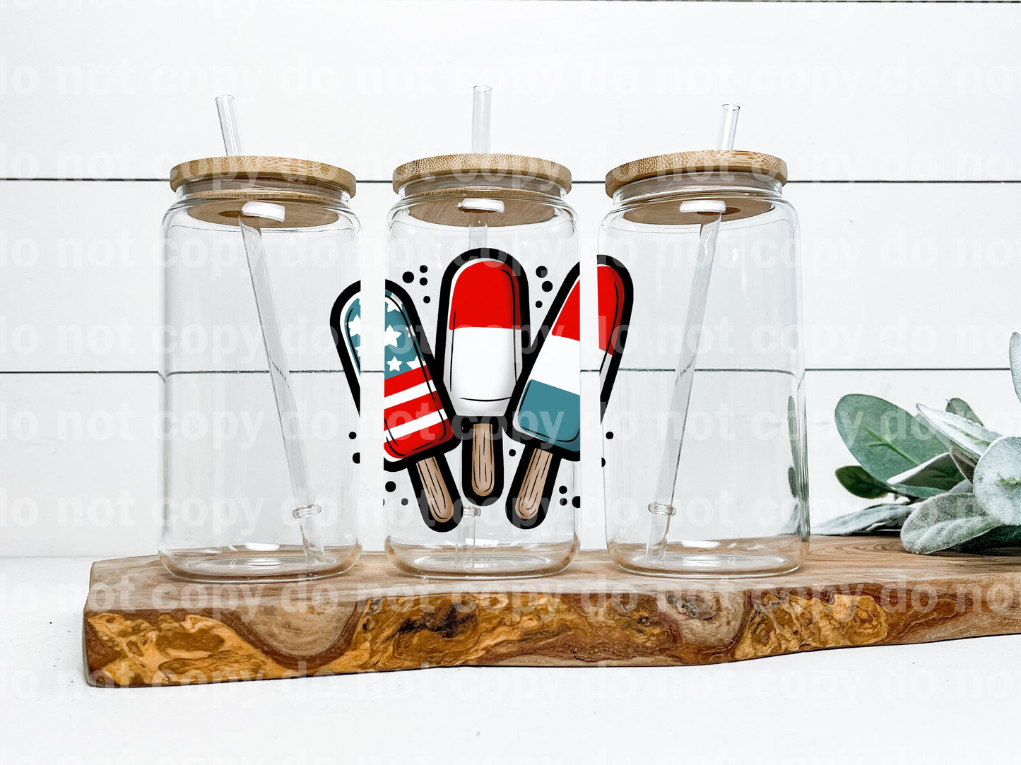 Paletas heladas del 4 de julio