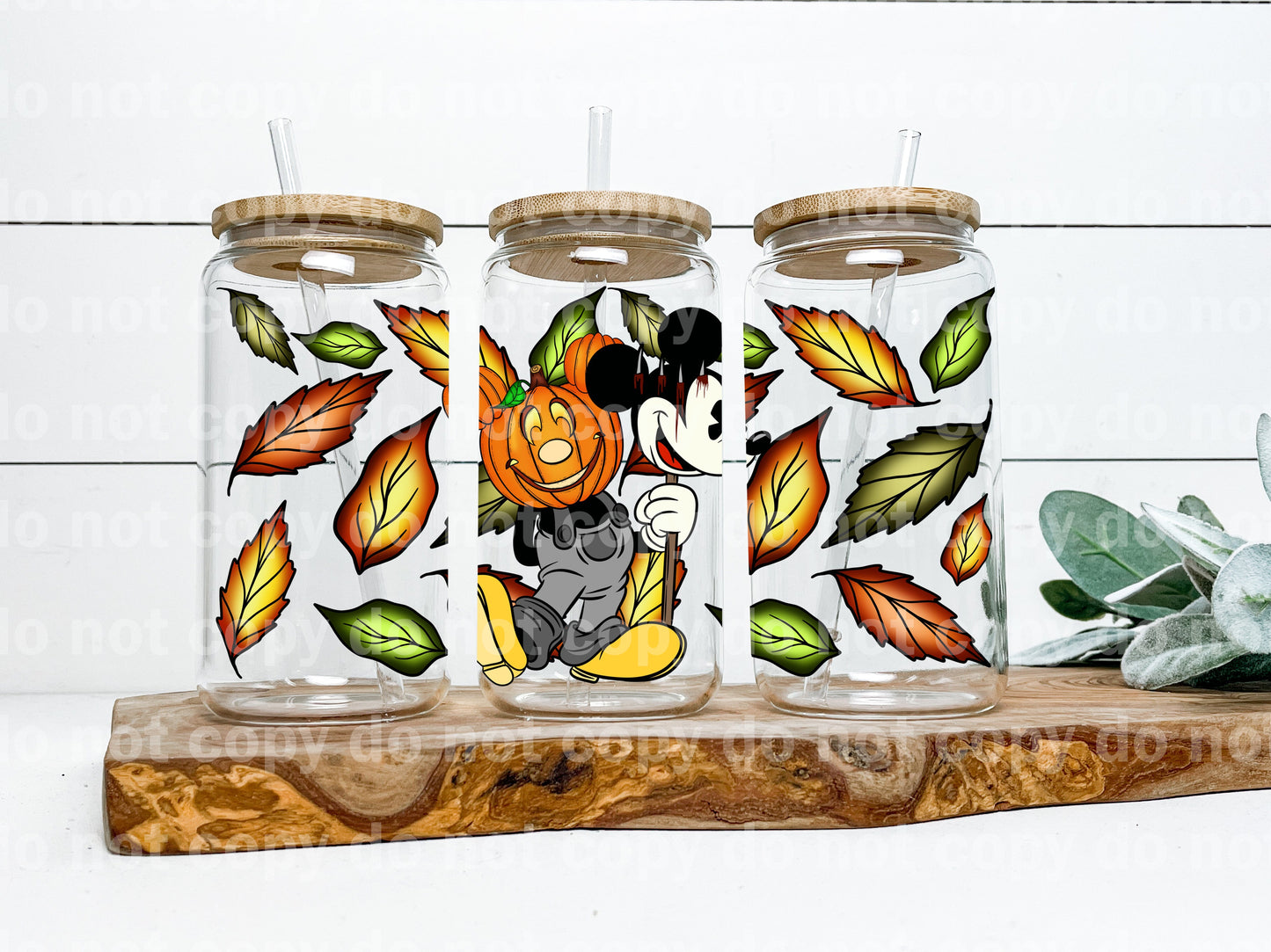 Pumpkin Mouse 16oz Cup Wrap