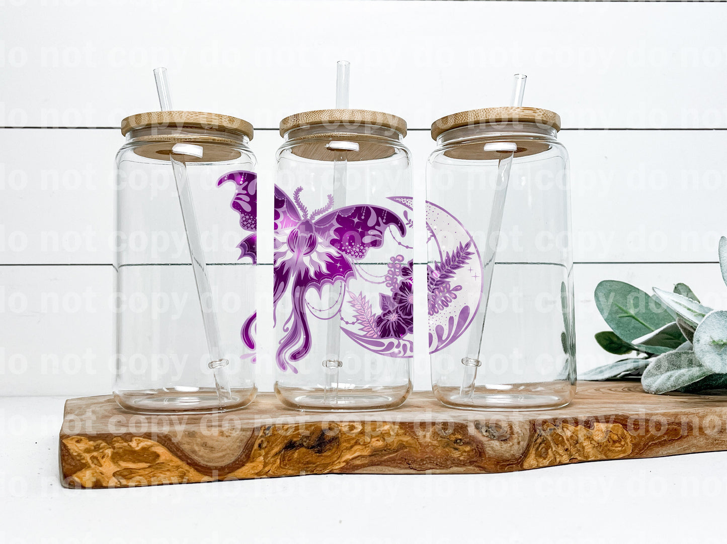 Impresión de sueño de polilla mágica Luna o impresión de sublimación con opción de calcomanía