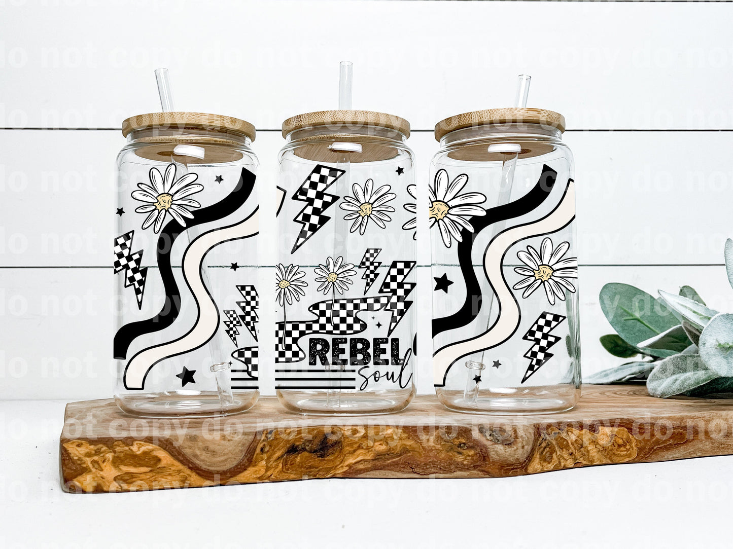 Envoltura de taza Rebel Soul de 16 oz
