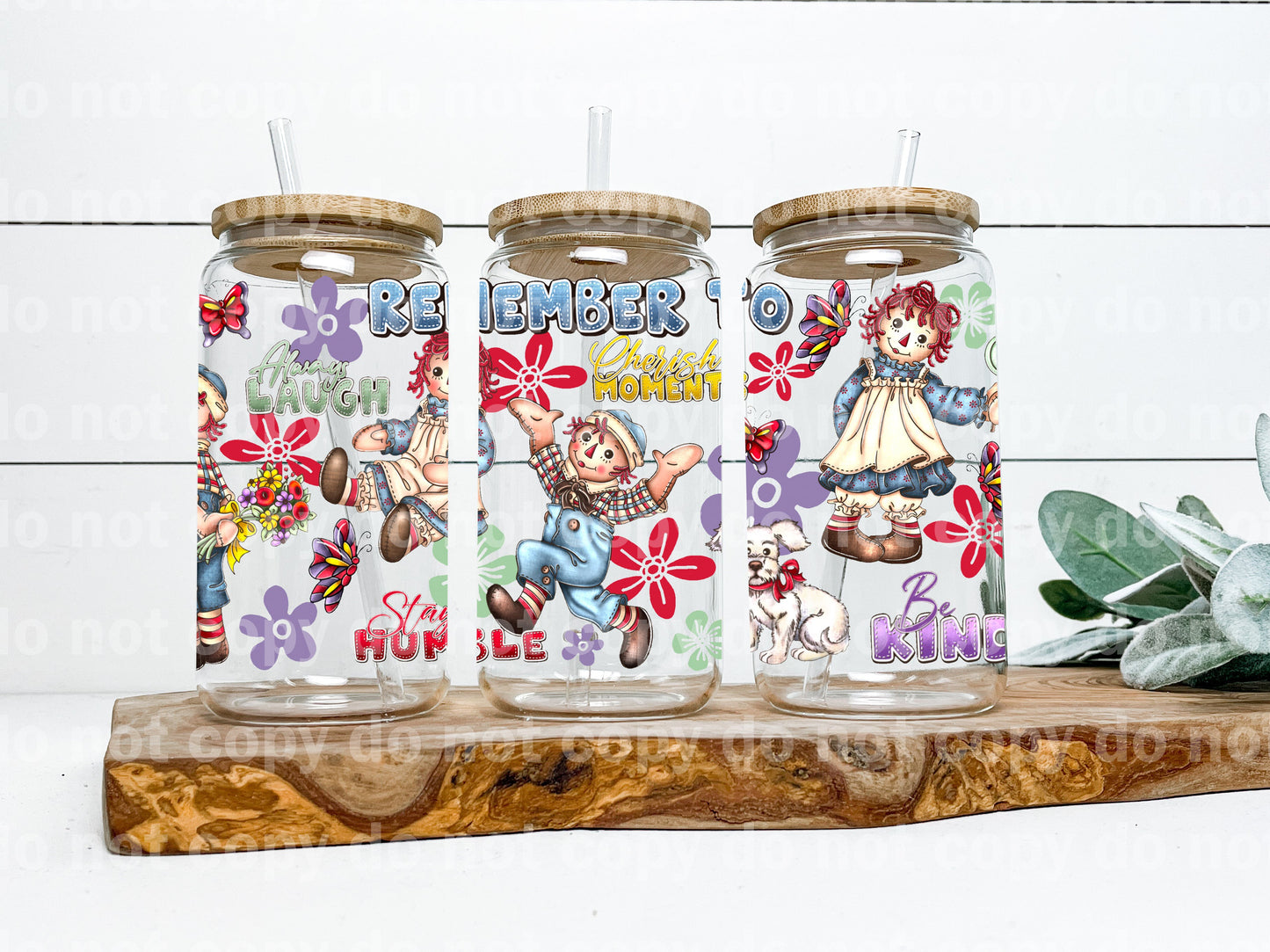 Remember To Cherish Moment 16oz Cup Wrap