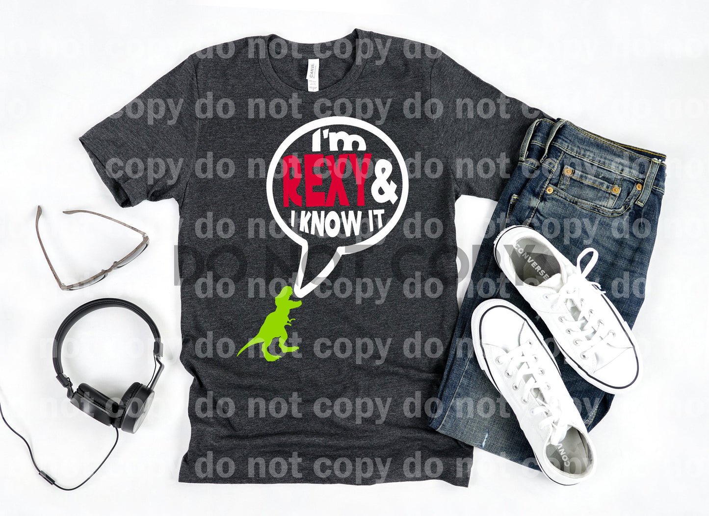I'm Rexy and I know it Dream Print or Sublimation Print