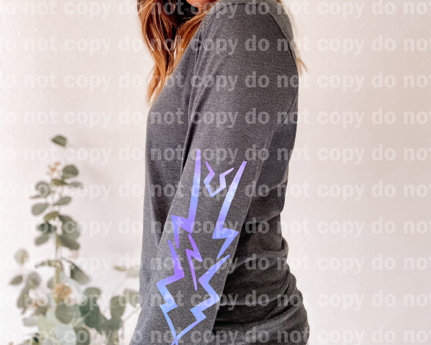 Demon Hunter Girl Pattern Sleeve Design