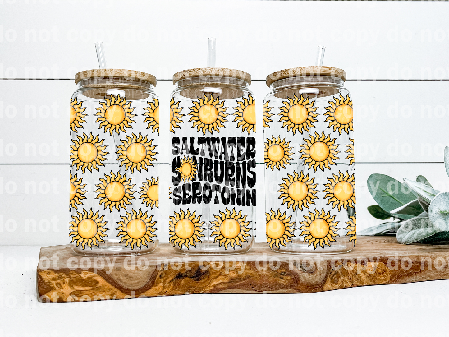 Saltwater Sunburns Serotonin 16oz Cup Wrap
