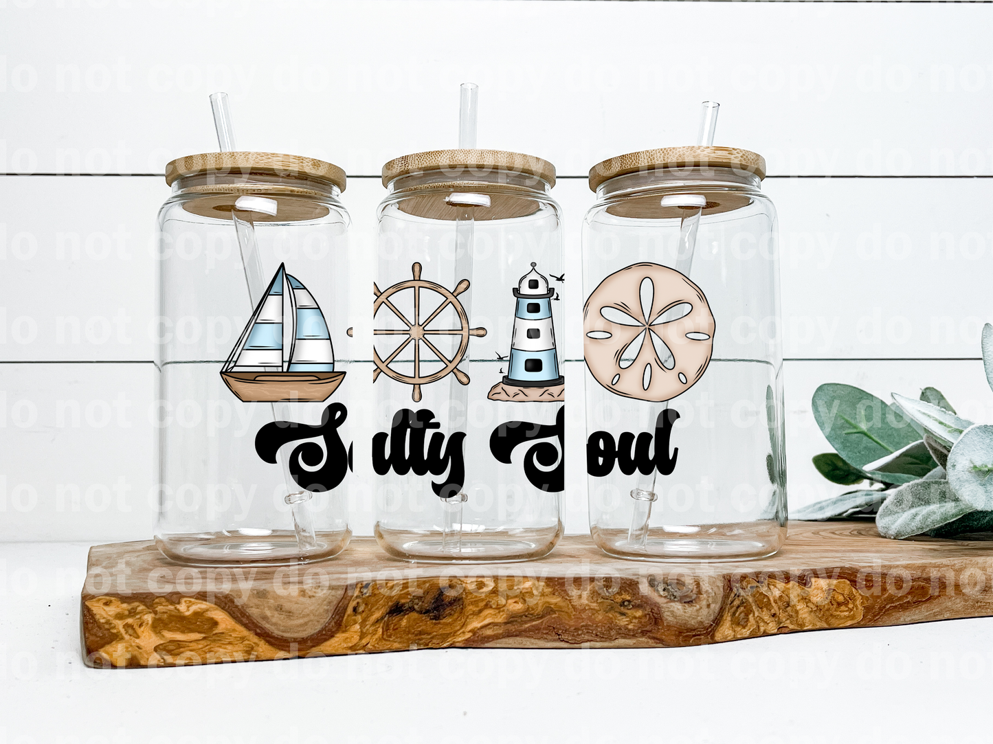 Salty Soul Black/White