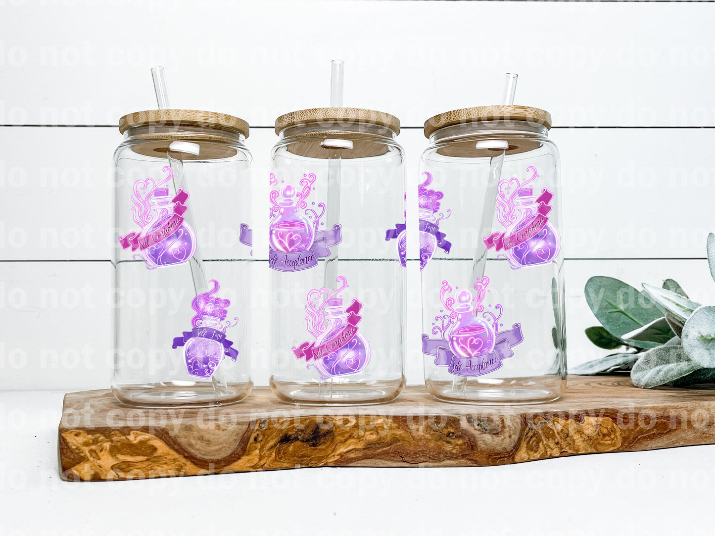 Self Confidence Acceptance Love Potion 16oz Cup Wrap