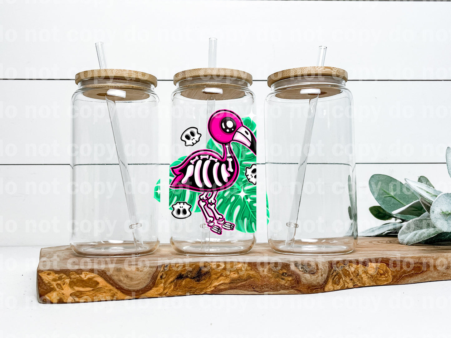 Flamingo Skellie Monstera