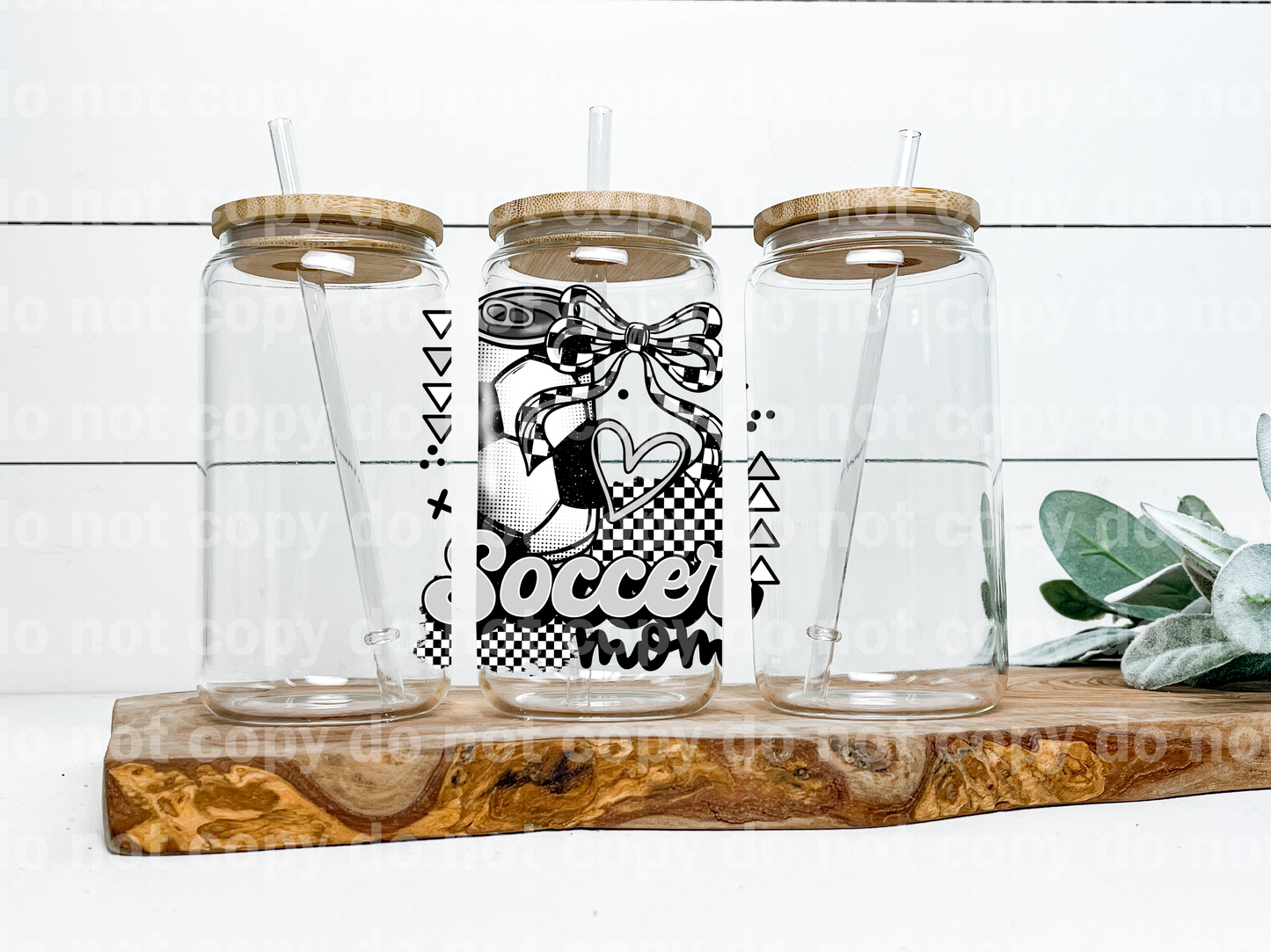 Soccer Mom Soda Can Bow